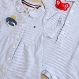 Tommy Hilfiger Breezy Blue Stripe Ithica Stripe Dress SS