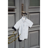 THE NEW Siblings X Luksusbaby Blue Fog Striped Ojo Shirt