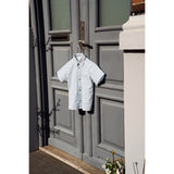 THE NEW Siblings X Luksusbaby Blue Fog Striped Ojo Shirt