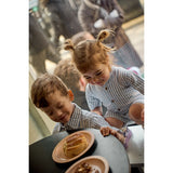 THE NEW Siblings X Luksusbaby Blue Fog Striped Ojo Shirt