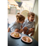 THE NEW Siblings X Luksusbaby Blue Fog Striped Ojo Shirt