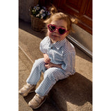 THE NEW Siblings X Luksusbaby Blue Fog Striped Ojo Shirt