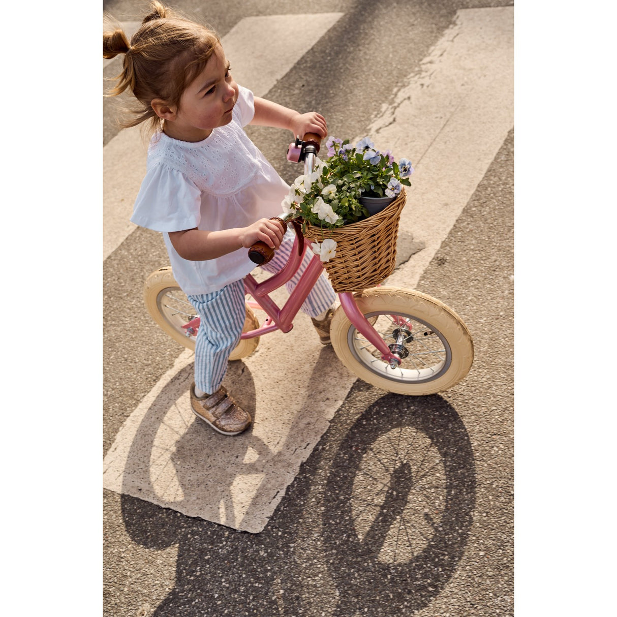 THE NEW Siblings X Luksusbaby Blue Fog Striped Ojo Pants