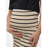 Mama;licious French Oak Mleva Yd Jrs Maxi Skirt Noos