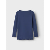 Name It Blue Indigo Nmfnimma Ls Slim Top Pb