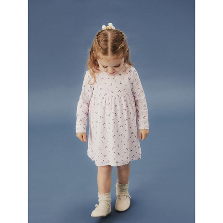 Name It Cradle Pink Nmfnelia Ls Dress Pb