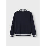 Name It Navy Blazer Nkmkiel Ls Nreg Sweat Card Unb
