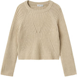 Name It Doeskin Nkfrikine Ls Short Knit Pullover P