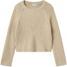 Name It Doeskin Nkfrikine Ls Short Knit Pullover P