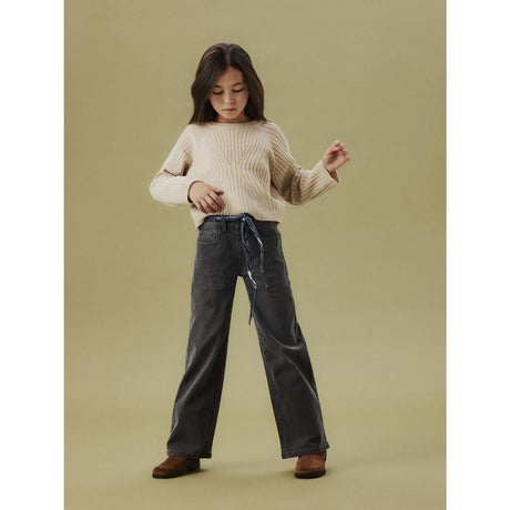 Name It Doeskin Nkfrikine Ls Short Knit Pullover P