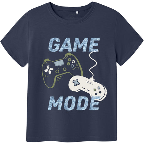 Name It Mood Indigo Nkmkurth Ss Top Pb