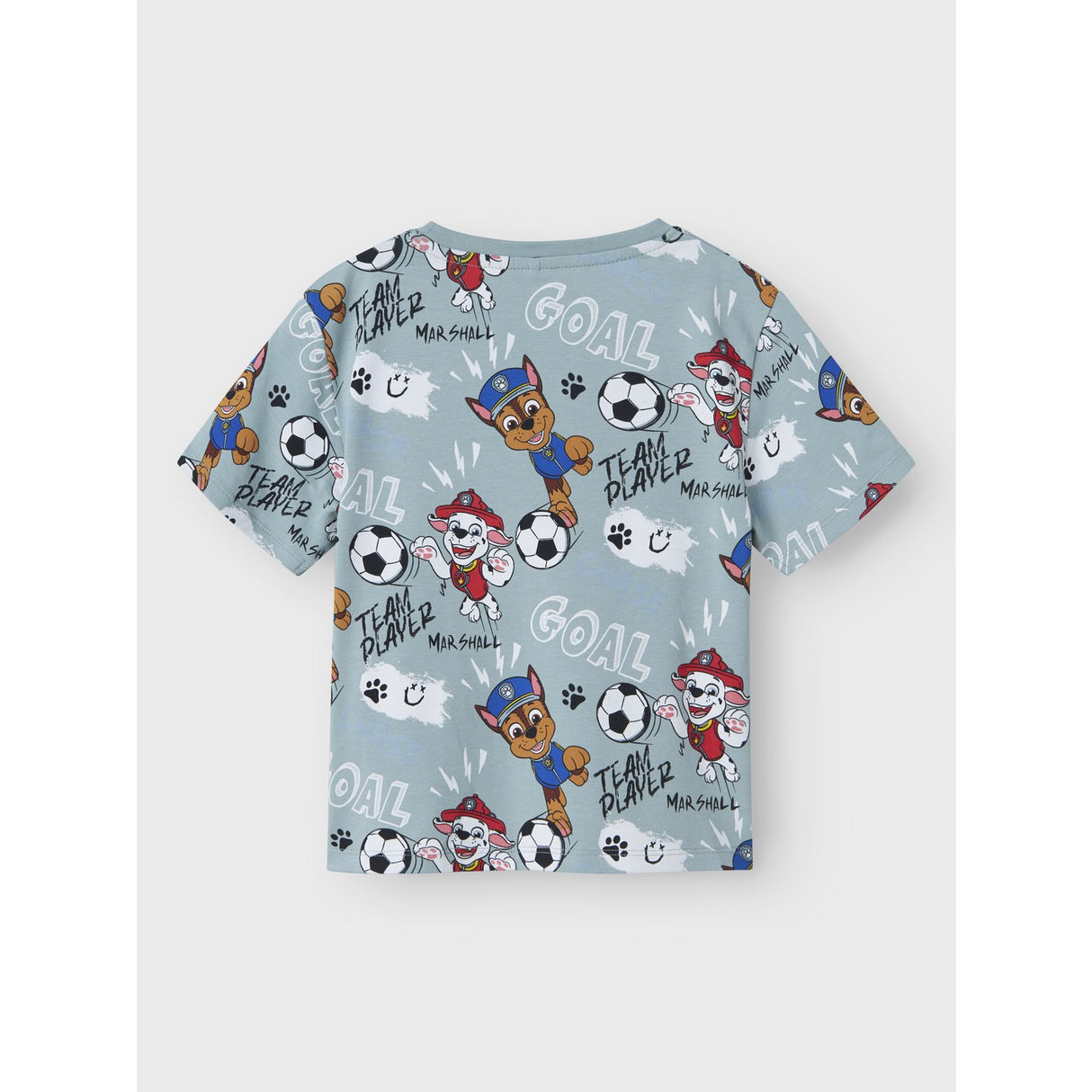 Name It Dusty Blue Nmmjubi Paw Nreg Ss Top Cplg