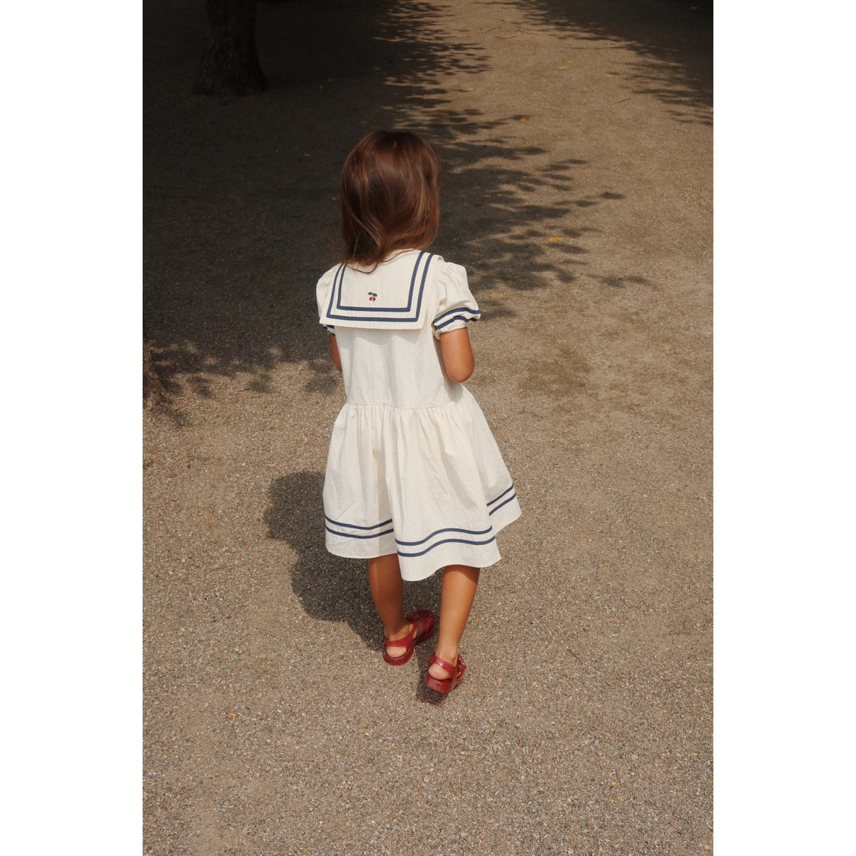 Konges Sløjd Optic White Allie Sailor Dress Gots