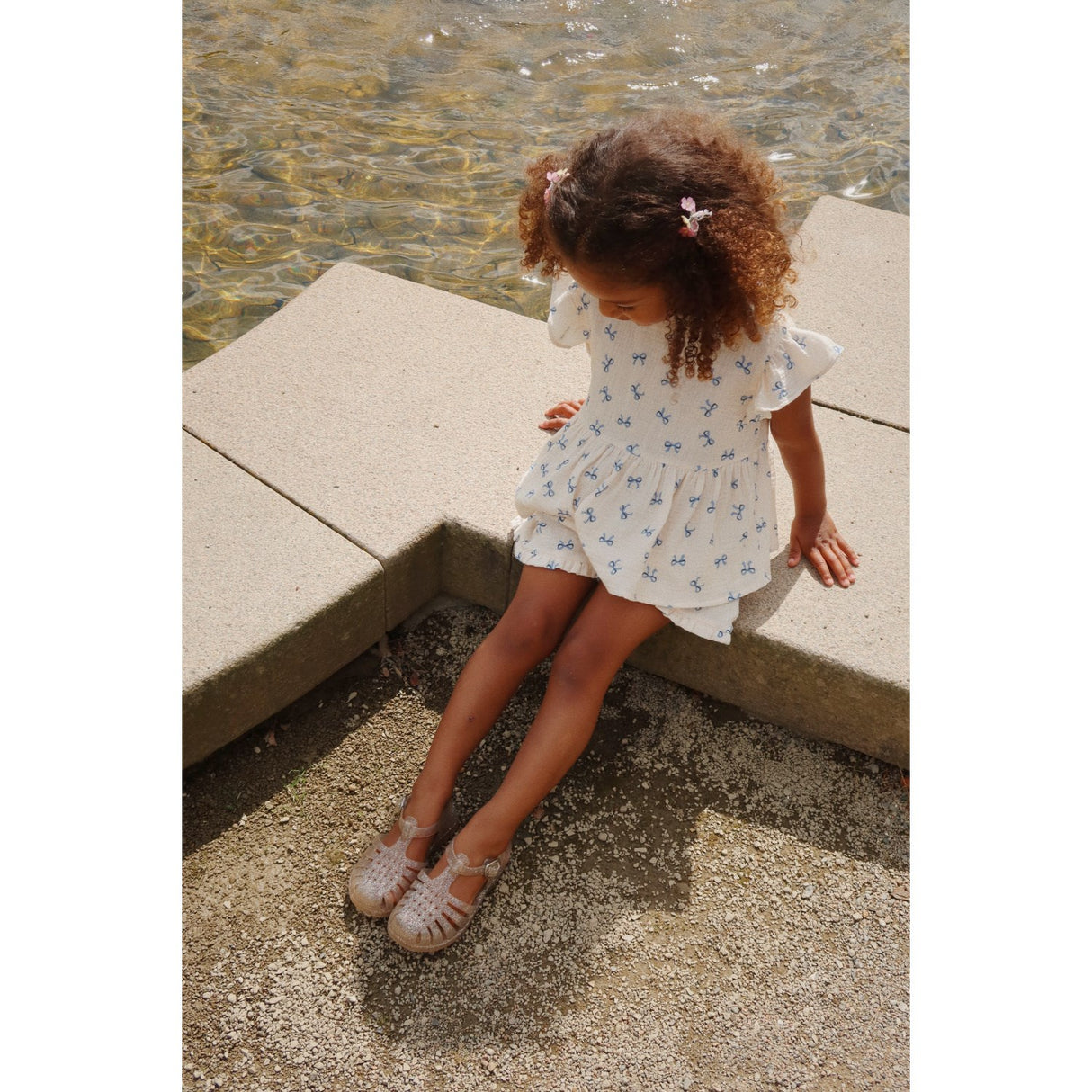 Konges Sløjd Tigers Eye Nea Glitter Sandal