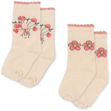 Konges Sløjd Rose Mix 2 Pack Rose Socks