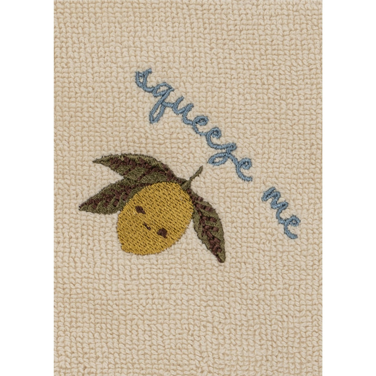 Konges Sløjd Lemon Terry Towel Embroidery Gots