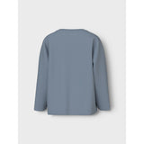 Name It Dusty Blue Llama Pocket Nmmvagno Ls Loose Top