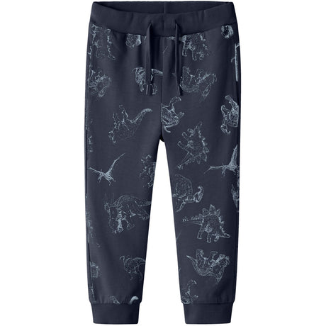Name It Dark Sapphire Nmmvaron Aop Swt Pants Unb Noos