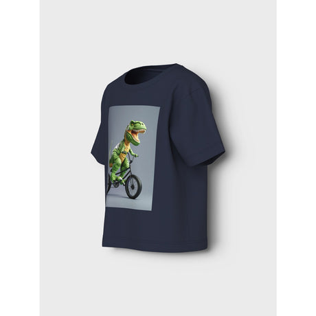 Name It Navy Blazer Dino Bike Nmmvoto Ss Nreg Top