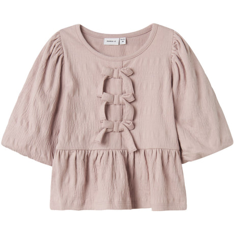 Name It Burnished Lilac Nmfkesia 3/4 Sleeve Top
