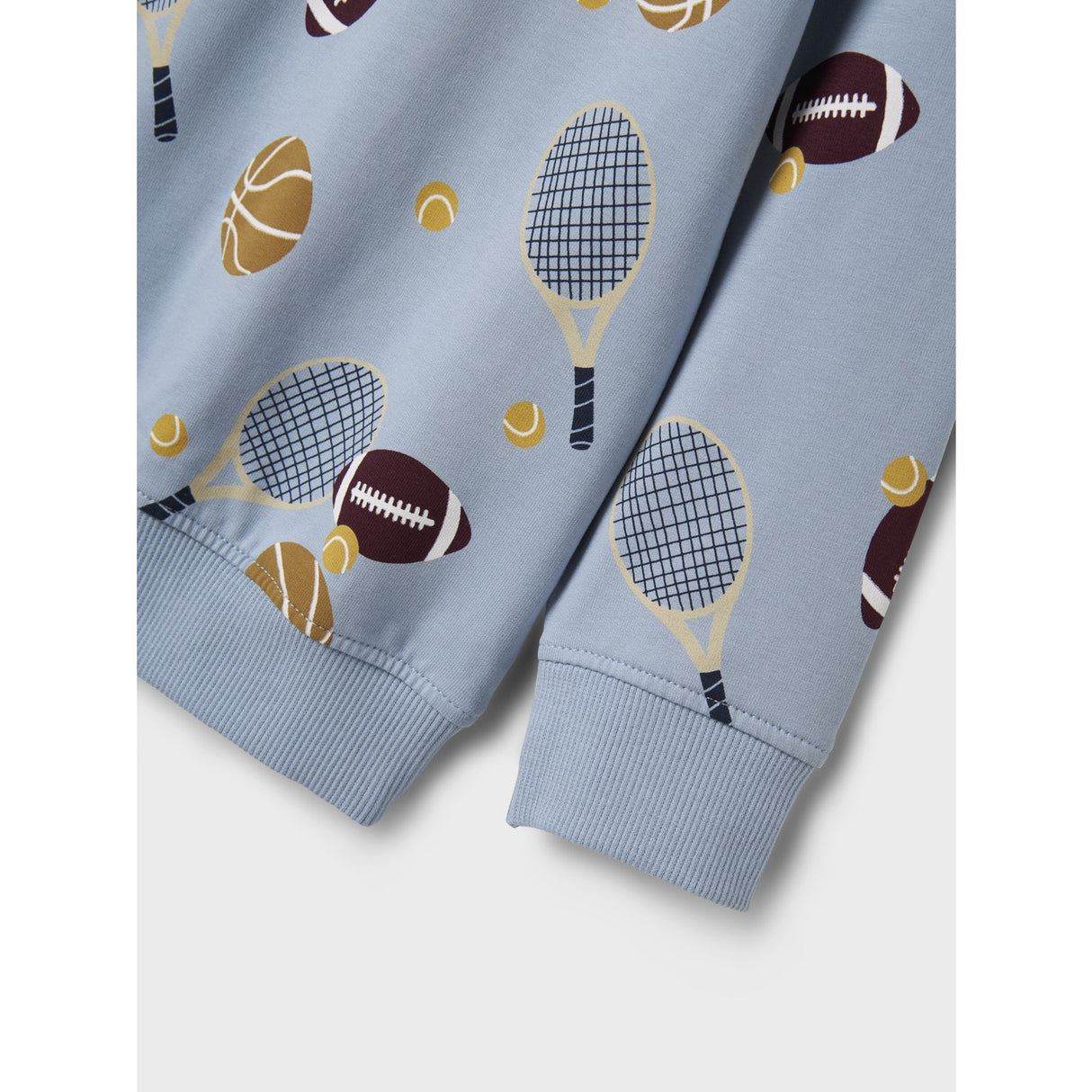 Name It Dusty Blue Nmmkeaton Ls Nreg Sweat Unb