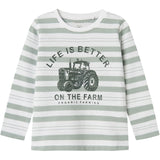 Name It Bright White Nmmlandon Ls Top