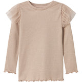 Name It Burnished Lilac Lurex Nmflulla Ls Top