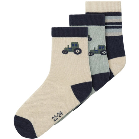 Name It Jadeite Nmmlams 3P Socks