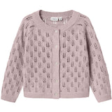 Name It Burnished Lilac Nmfleslie Ls Knit Card