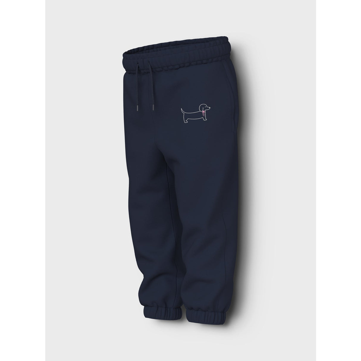 Name It Navy Blazer Dog Bow Nmfvallene Nreg Swe Pants Unb