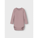 Name It Summer Sand Nbfbody 3P Ls Heart Noos