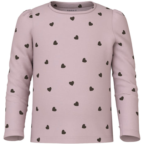 Name It Burnished Lilac Nmfkheart Xsl Ls Top