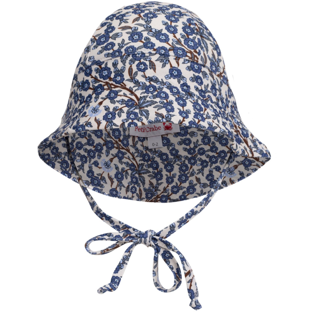 Petit Crabe Empress B Frey Sun hat - Made With Liberty© Fabric