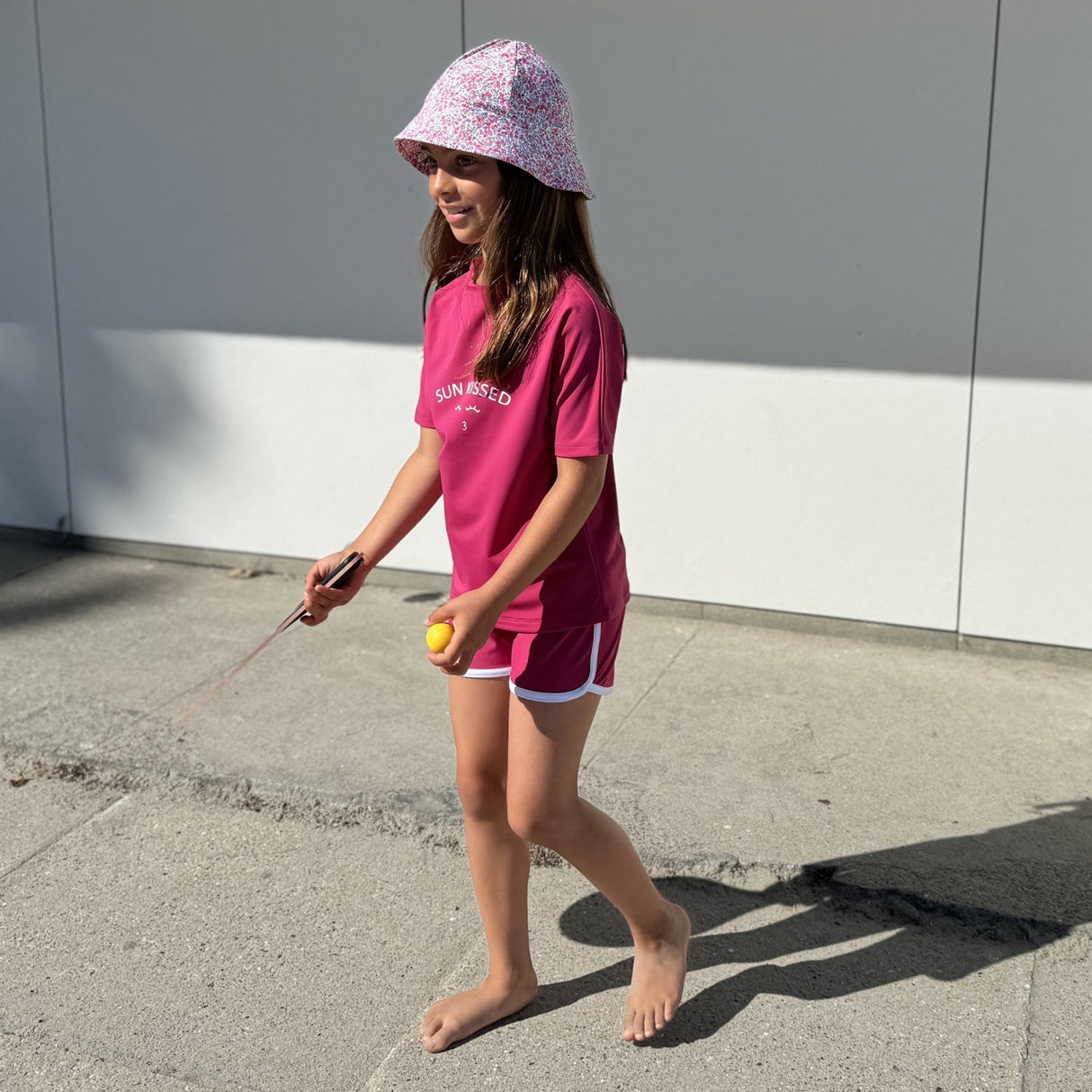 Petit Crabe Wiltshire Bud Frey Sun hat - Made With Liberty© Fabric