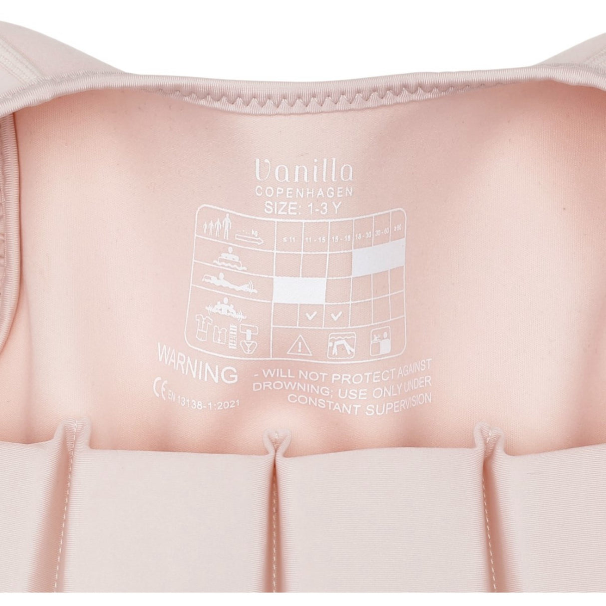 Vanilla COPENHAGEN English Rose Swim Vest Neo