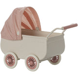 Maileg Pram, Mouse - Coral