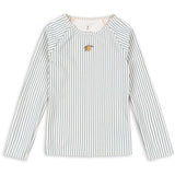 Konges Sløjd Tea Stripe Aster Swim Blouse Grs