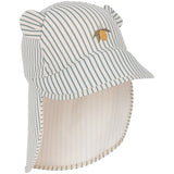 Konges Sløjd Tea Stripe Aster Bear Swim Hat Grs