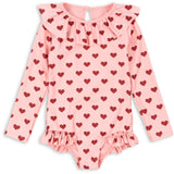 Konges Sløjd Amour Pink Manuca Ls Swimsuit Grs
