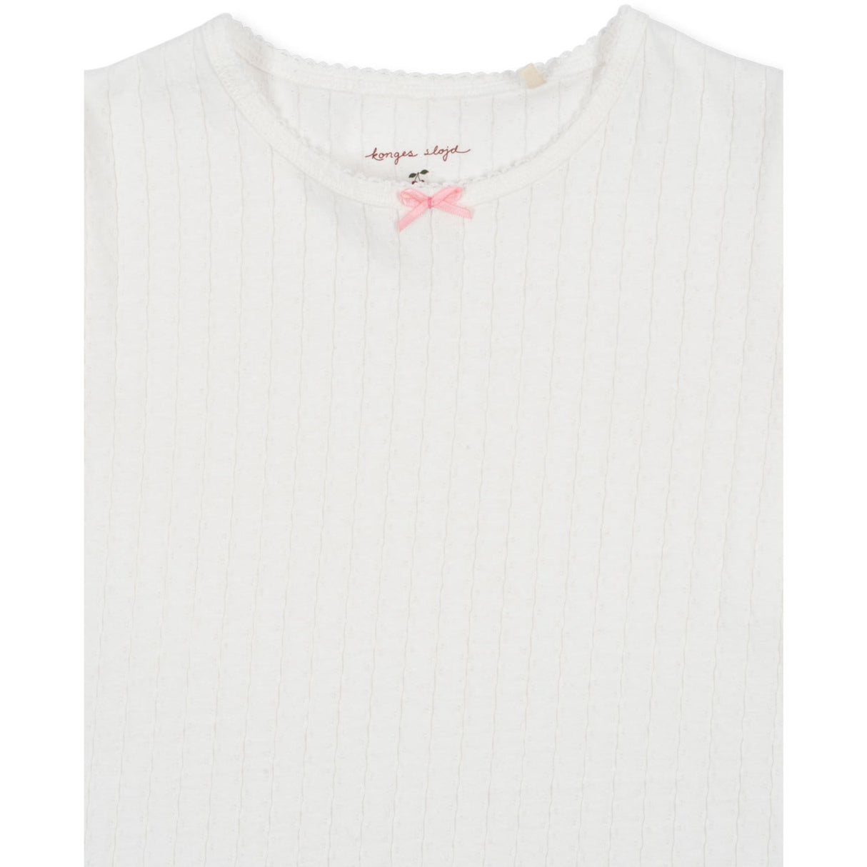 Konges Sløjd Snow White Mallou Tee Gots