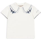 Konges Sløjd Off White/Bow Collar Era Tee Ocs