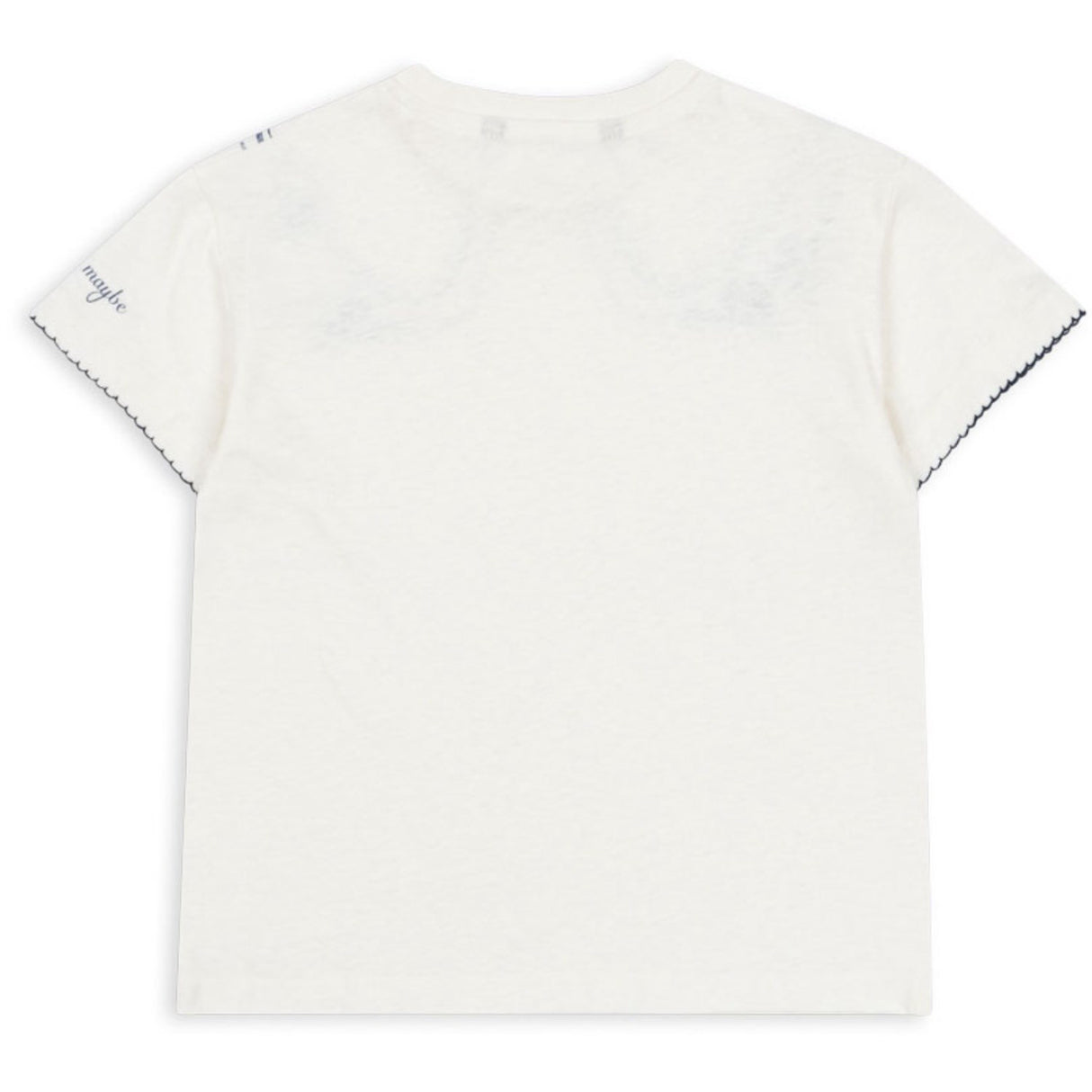 Konges Sløjd Off White/Bow Collar Era Tee Ocs