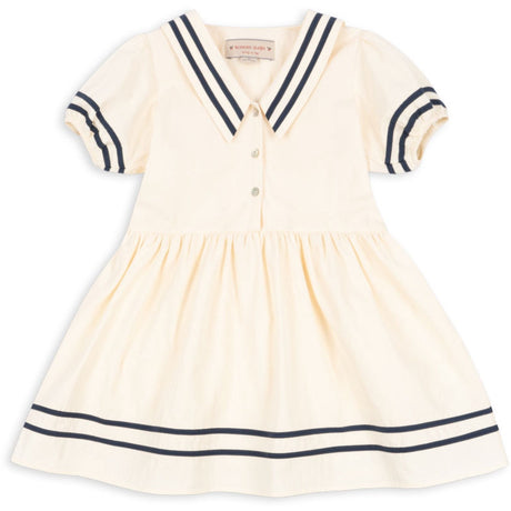 Konges Sløjd Optic White Allie Sailor Dress Gots