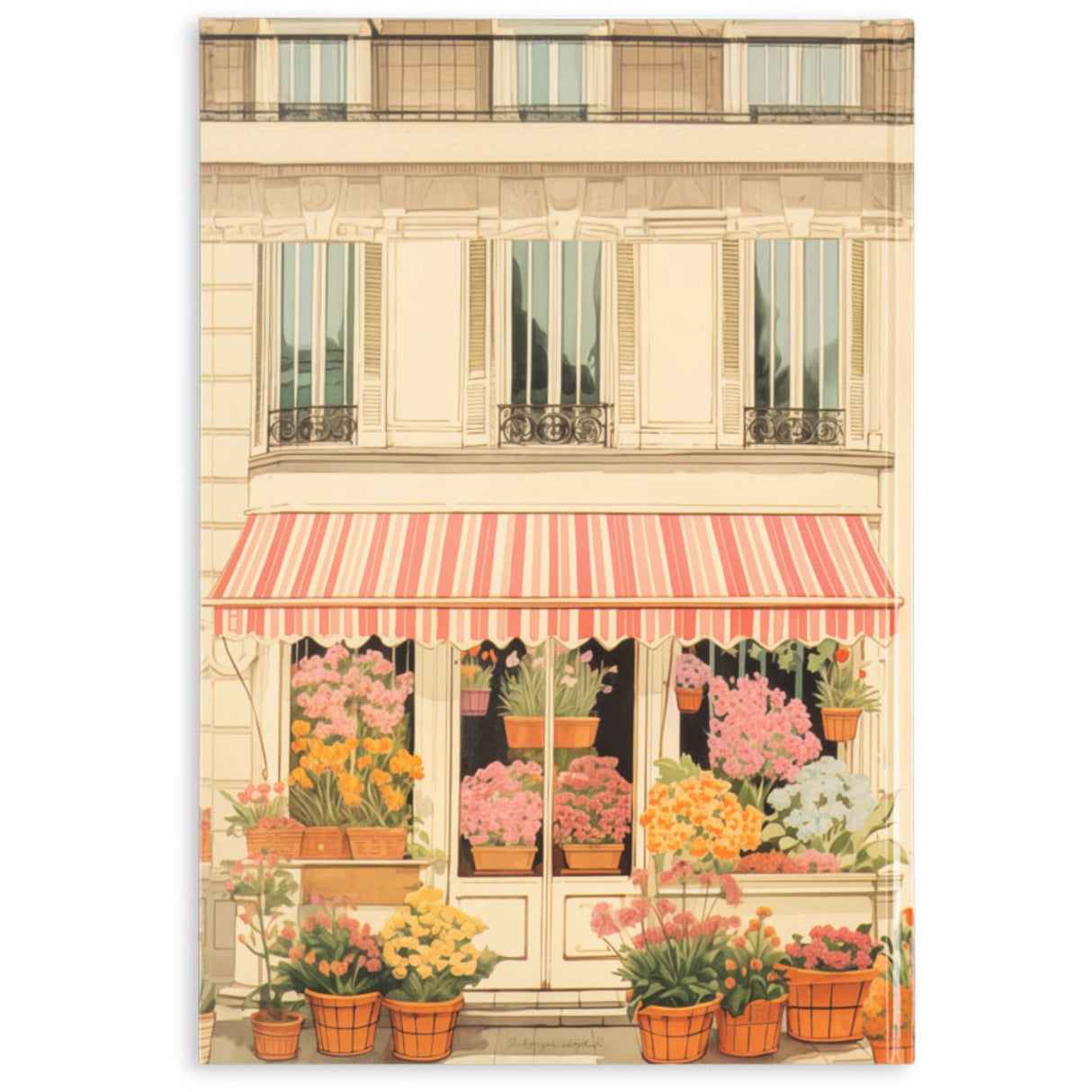 Konges Sløjd Multi House Of Flowers Painting Book Fsc