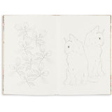 Konges Sløjd Multi House Of Flowers Painting Book Fsc