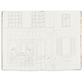 Konges Sløjd Multi House Of Flowers Painting Book Fsc