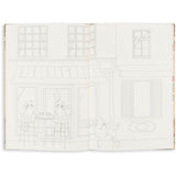Konges Sløjd Multi House Of Flowers Painting Book Fsc