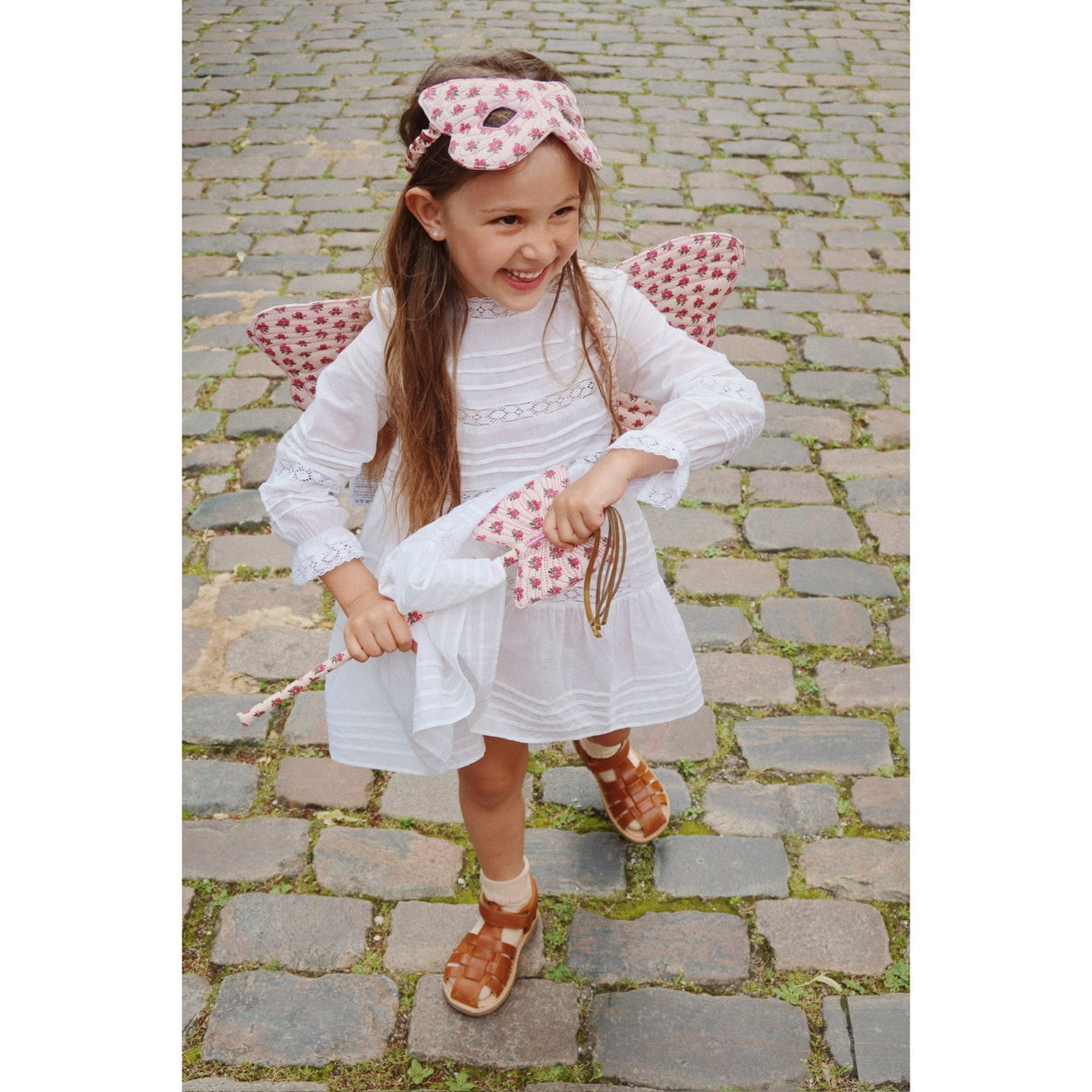 Konges Sløjd Optic White Orchid Dress Gots