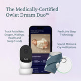 Owlet Bedtime Blue Dream Sock + Cam2 Bundle
