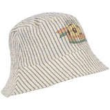 Konges Sløjd Stripe Bluie Elliot Bucket Hat Gots